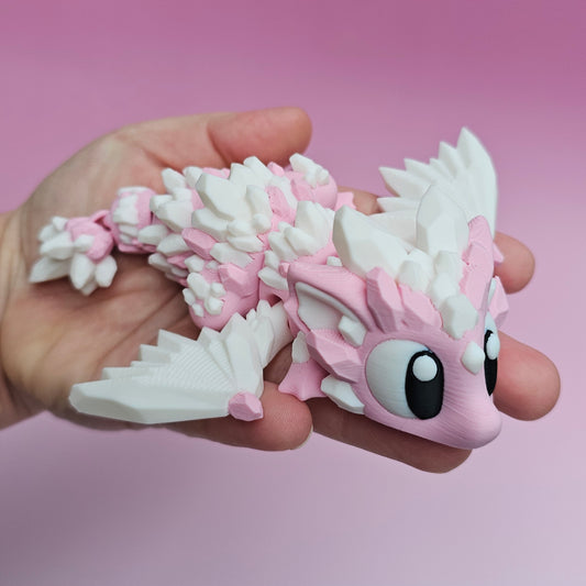 Whimsical Crystal Dragon