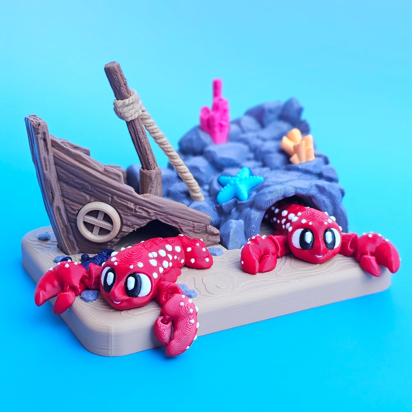 Lobster Shipwreck Playset