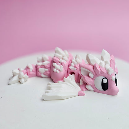 Whimsical Crystal Dragon