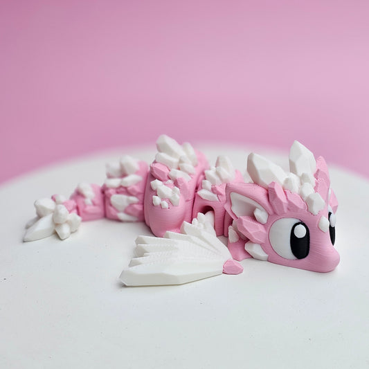 Whimsical Crystal Dragon