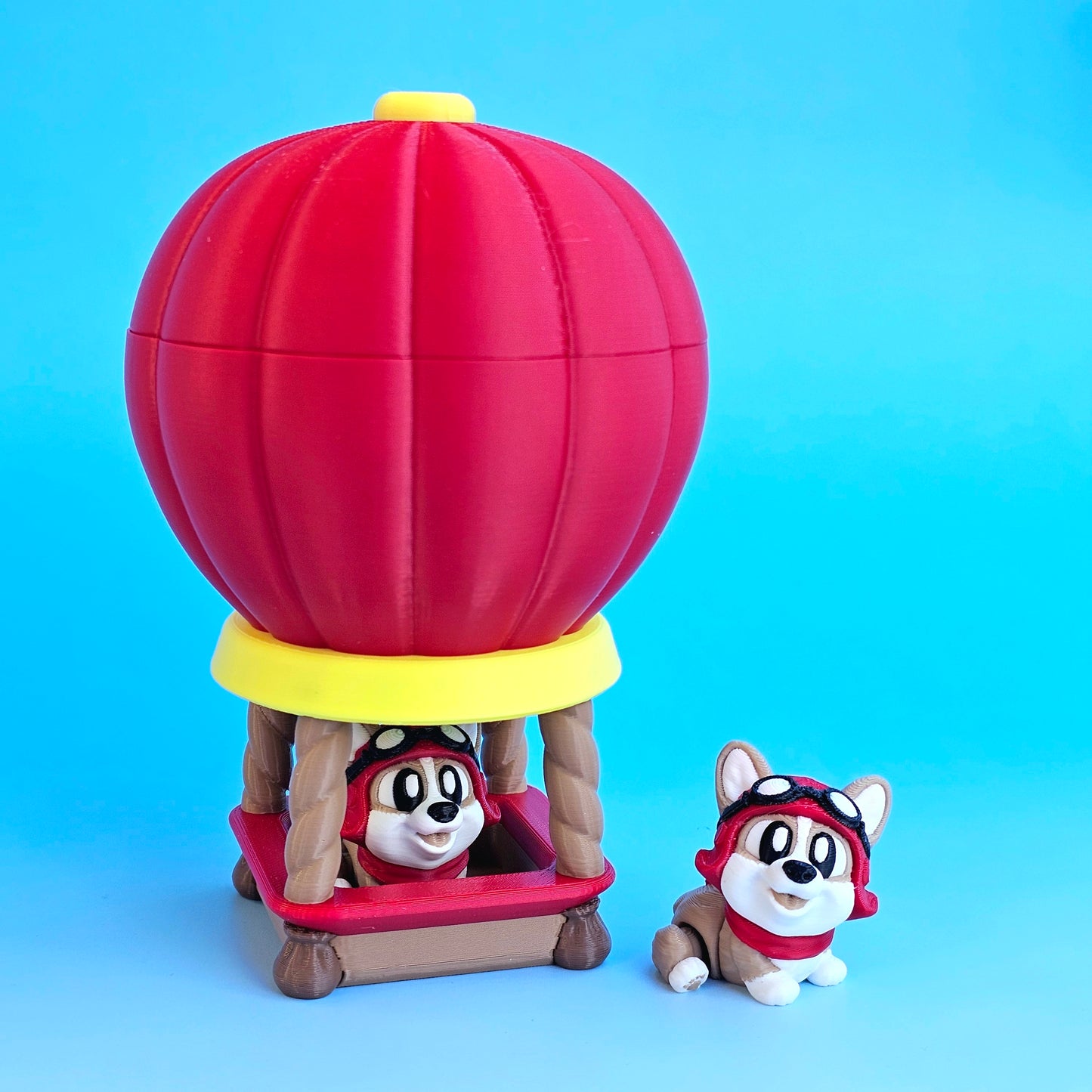 Corgi Hot Air Balloon Playset