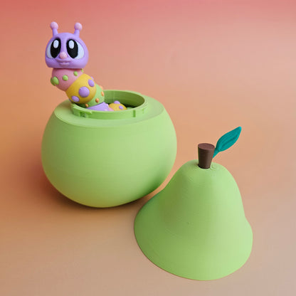 Caterpillar & Pear Playset